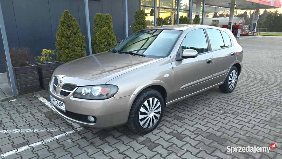 Nissan Almera 2006r 15 Benzyna Lift Klimatyzacja Almera Jasło sprzedam