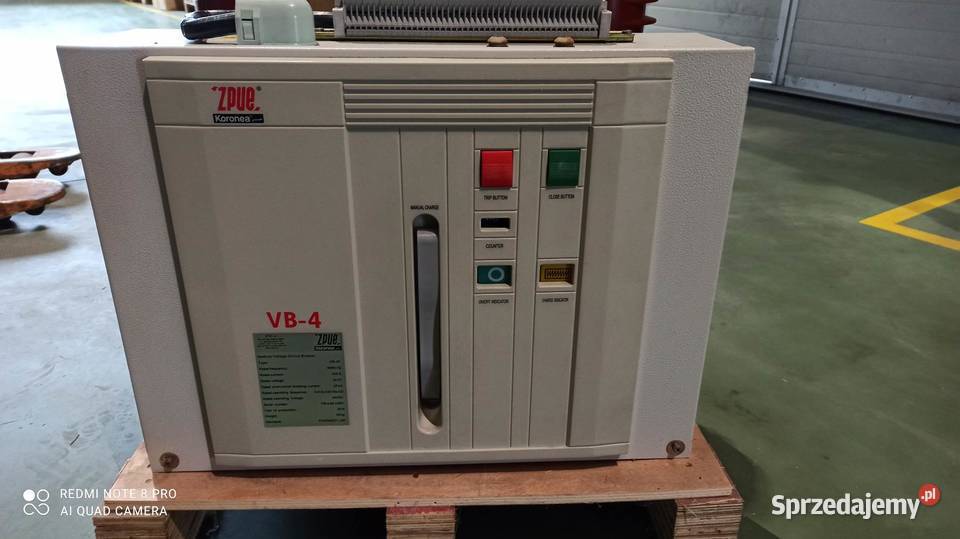 Wyłącznik SN VB4F 24kV630A25kA Warszawa