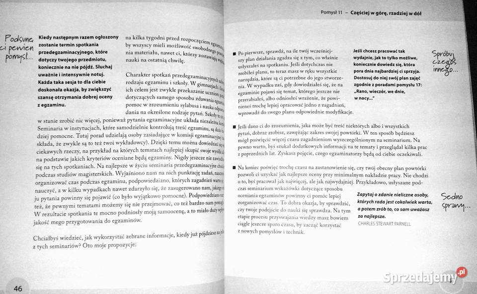 Skuteczne zdawanie egzaminów Andrew Holmes Rok wydania 2007 Pozostałe Chełm