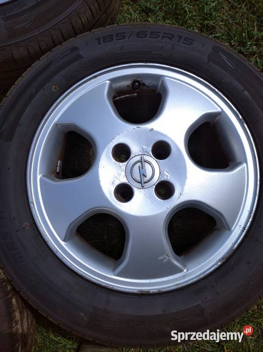 Koła aluminiowe Opel Astra 2000r Nowe opony Słubice