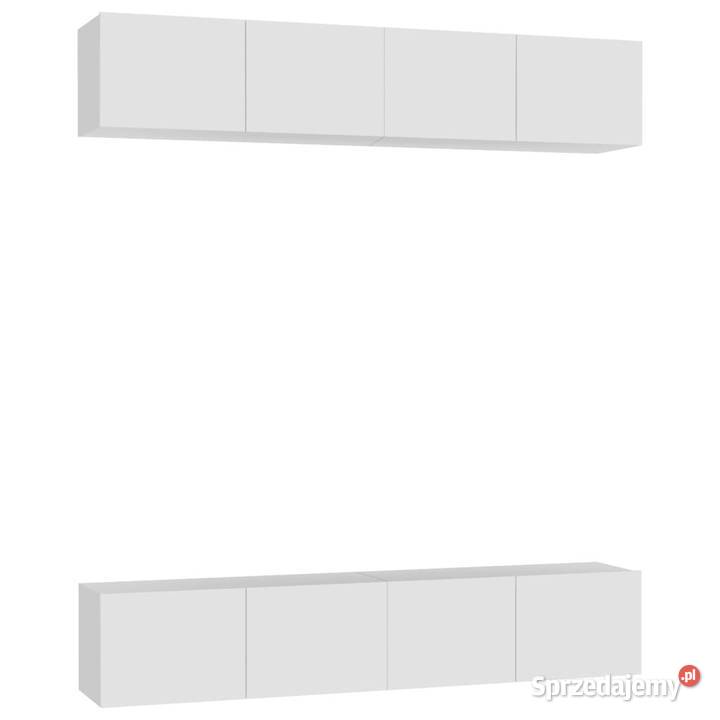 Szafki telewizyjne 4 białe 80x30x30 WM3074451 Warszawa