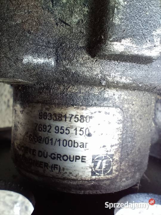 9633817580 Pompa wspomagania Peugeot 407 20 HDI Pompy wspomagania Niwka sprzedam