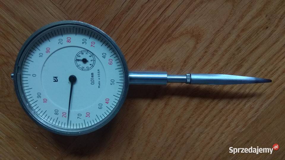Czujnik zegarowy CCCP USSR 001mm urządzenie do Chorzów