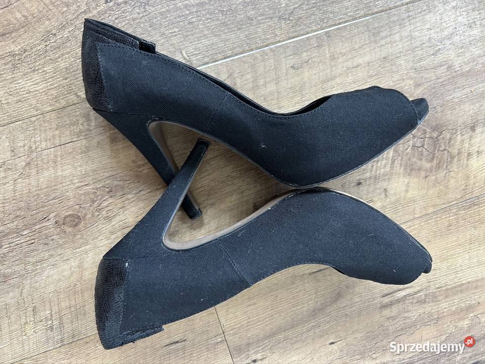 Buty na obcasie 37 czółenka koturny Wyszków