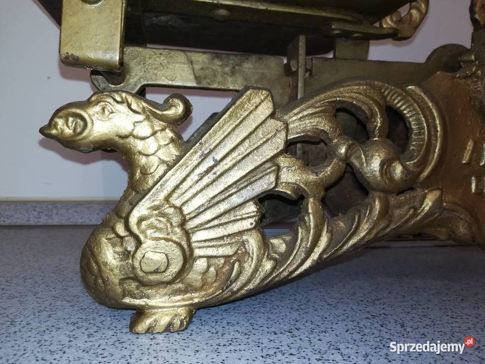 Stara waga szalkowa IDEAL LUBLIN SMOKI 1945