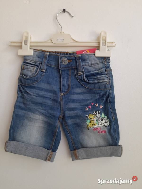Krótkie spodenki jeansowe 98 Bogatynia