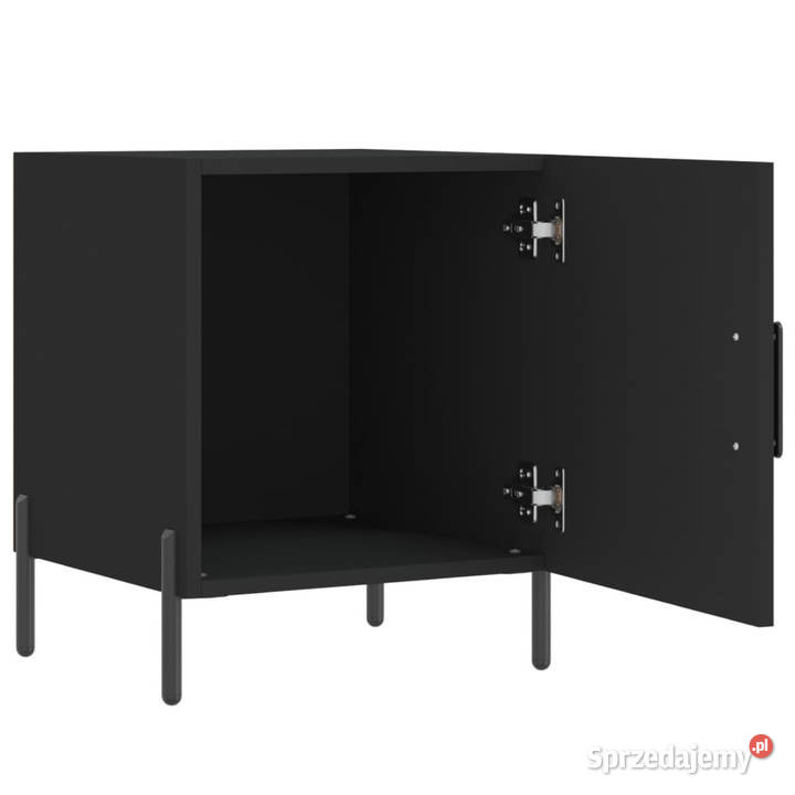 Szafki nocne 2 czarne 40x40x50 WM827583 mazowieckie