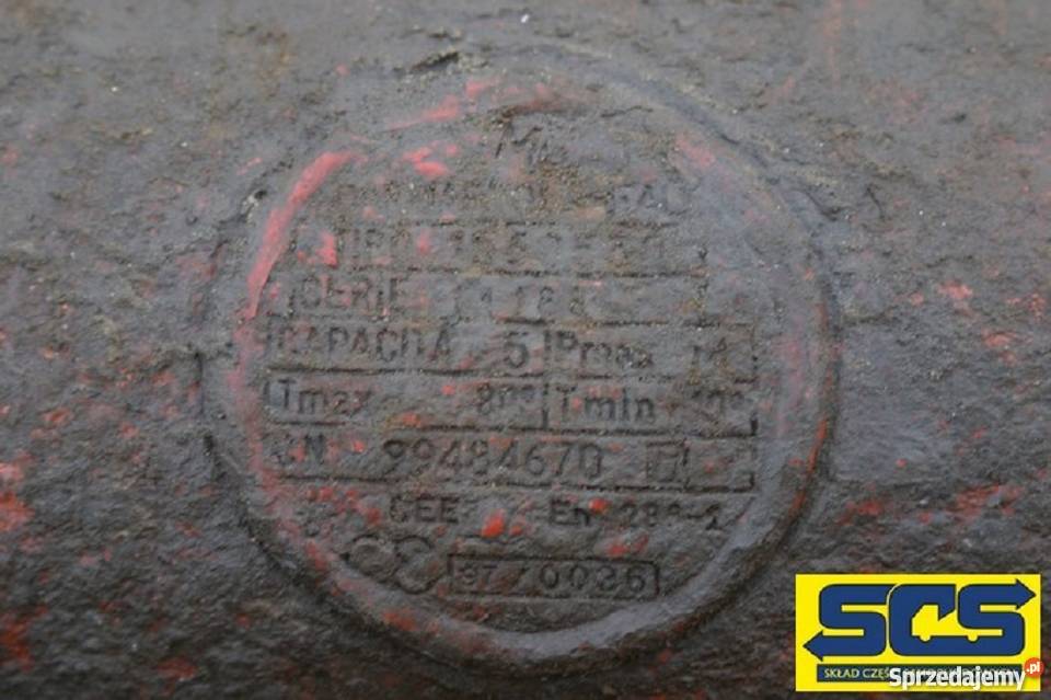 IVECO EUROCARGO ZBIORNIK POWIETRZA OPASKA CAŁE Bieleń