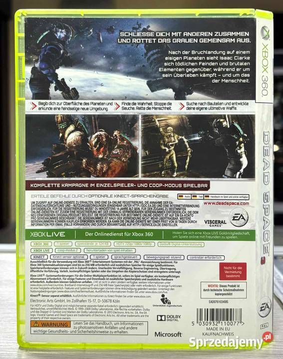 DeadSpace3 Xbox 360 Elbląg