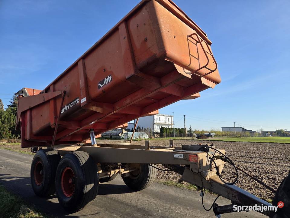 Przyczepa skorupowa knapik brimont 12 ton Maszyny rolnicze kujawsko-pomorskie Włocławek sprzedam