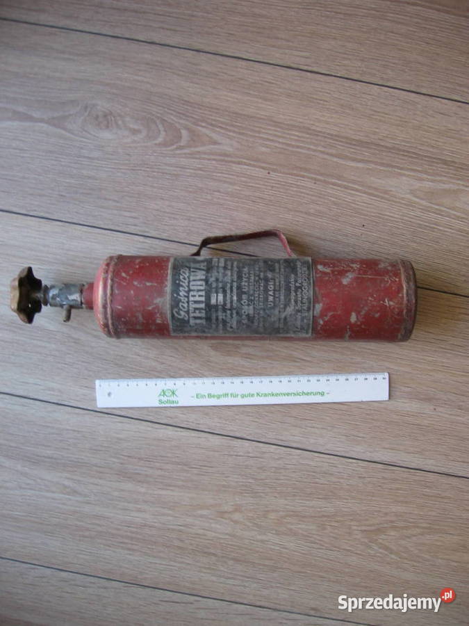 Stara gaśnica Teterowa z 1955r Star Żuk Nysa Przemyśl