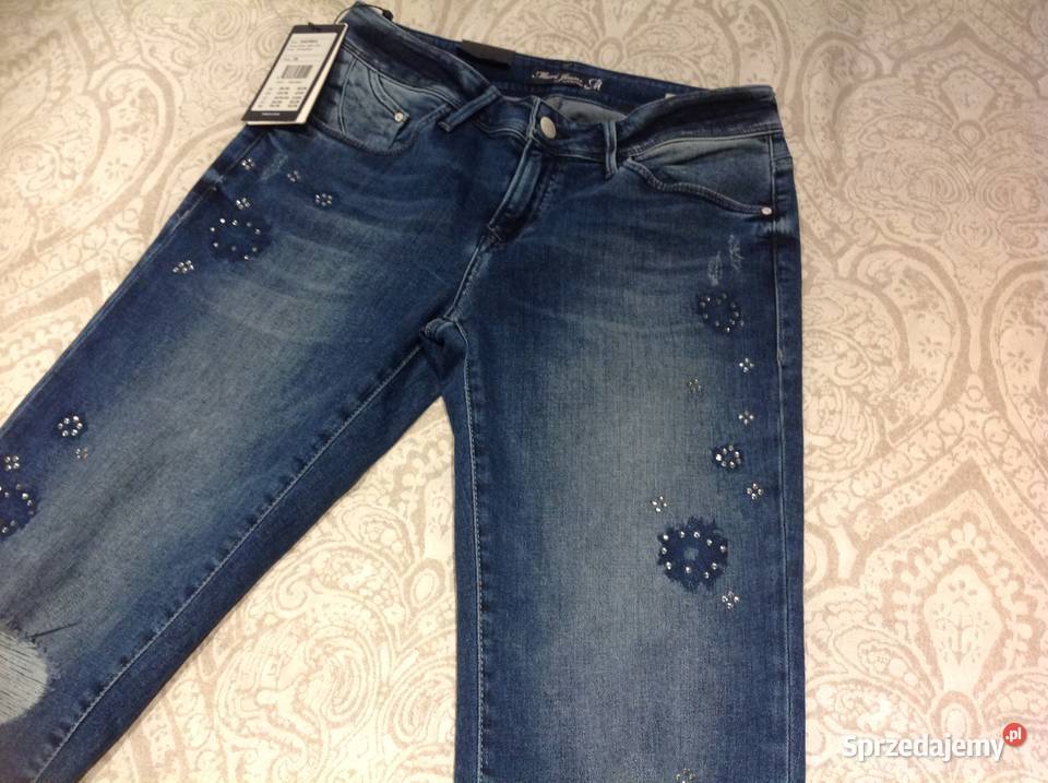 Spodnie Jeans Rurki Damskie MAVI SM NOWE Nowa Sól sprzedam