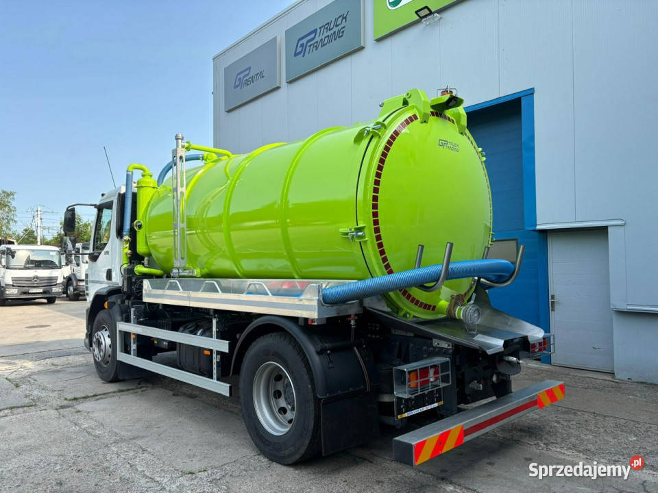 śmieciarki DAF XB 290 zabudowa asenizacyjna GP