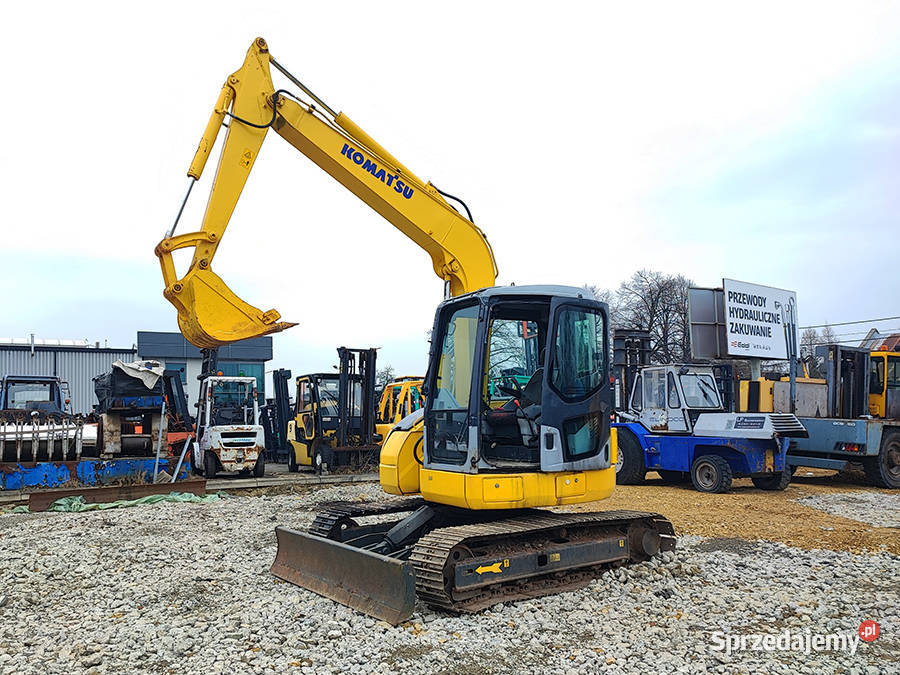 Koparka gąsienicowa Komatsu PC78US6 7 ton 2005 Kęty sprzedam