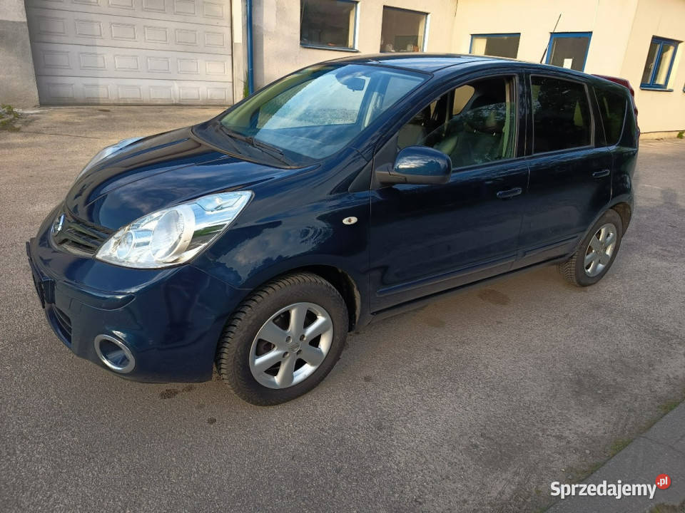 Nissan Note or lakier udokumentowany przebieg 155242km Janów Lubelski