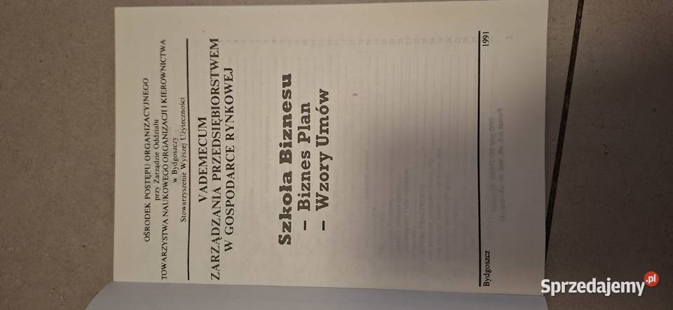 Vademecum Zarządzania Przedsiębiorstwem pierwsze Łęczyca