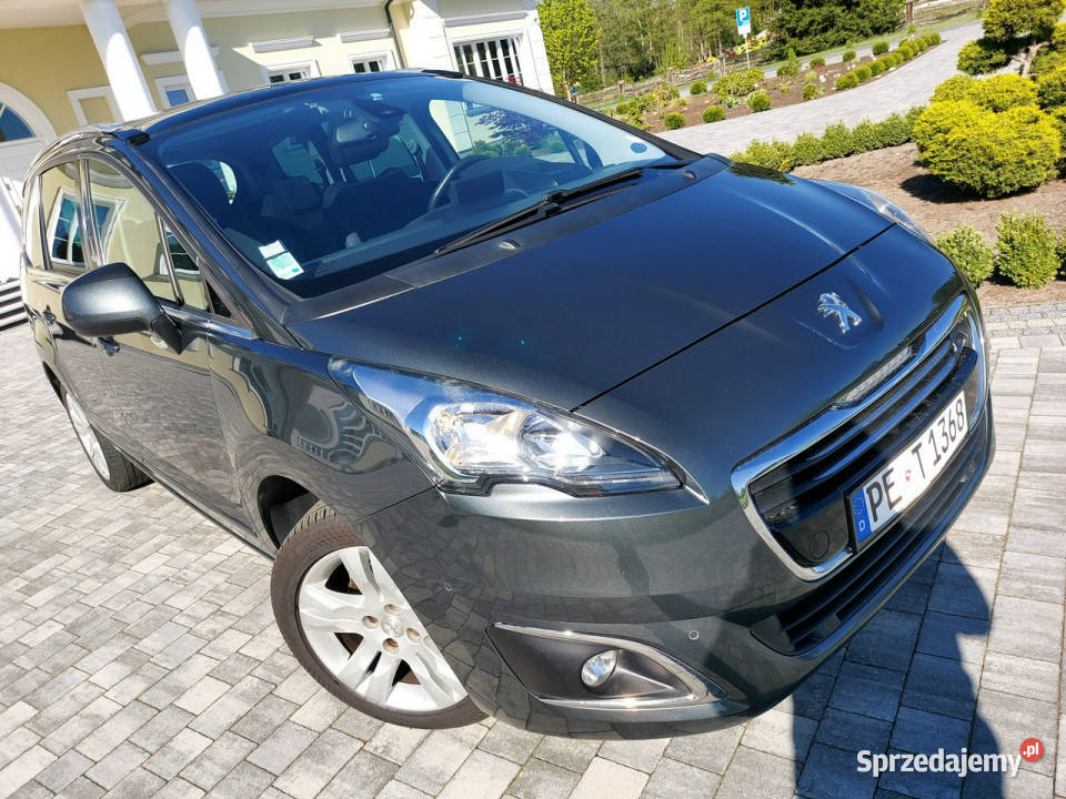 Peugeot 5008 16hdi navigacja panorama hed ap 7 1560cm3 lubelskie