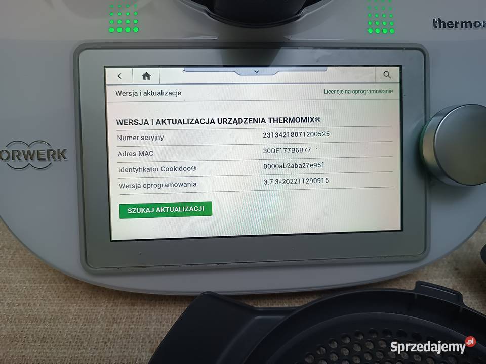 Robot kuchenny VORWERK Thermomix TM6 AGD drobne Rymanów