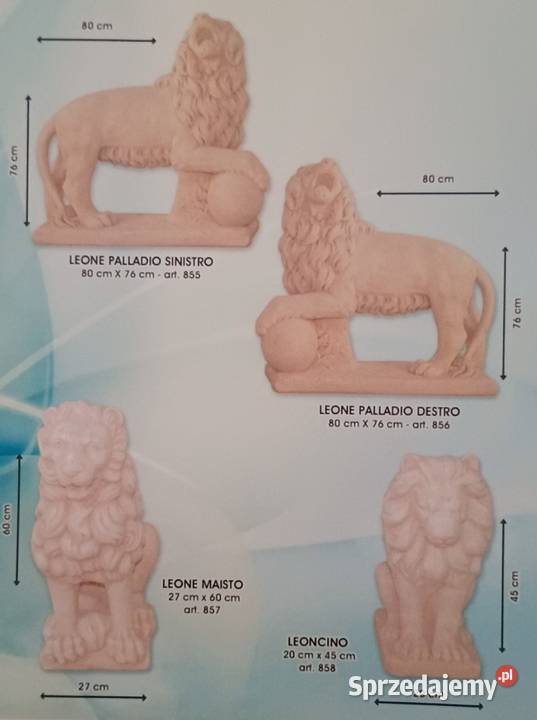 Figury ogrodowe zwierząt Ubyszów sprzedam