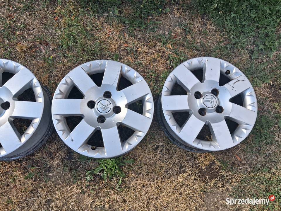 Felga alu r154x108et27 citroen diesel C3 Pluriel Nysa sprzedam