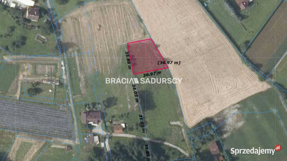 Grunt Grajów 1145m2 sprzedam