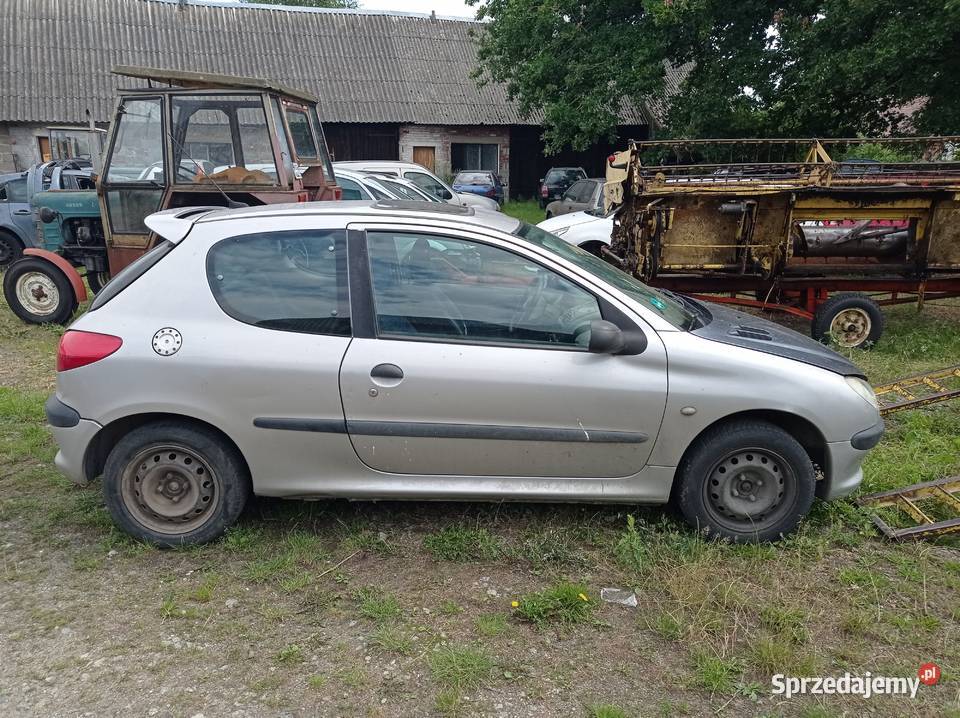 Peugeot 206 11 44 kW 2001 r dawca części Szklarka Myślniewska