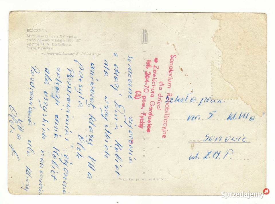 PSZCZYNA POKÓJ MYŚLIWSKI sprzedam