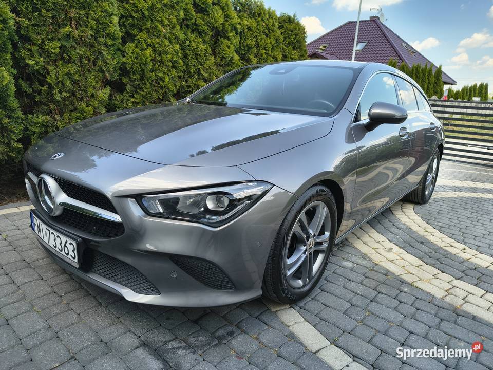 Mercedes CLA 2021r Bezwypadkowy i zadbnay asystent pasa ruchu Sulechów