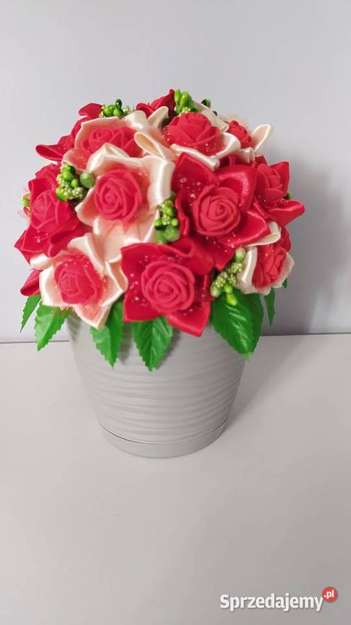 Kwiaty w doniczce flowers box dekoracje Sędziszów Małopolski