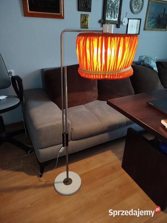 Lampa podłogowa Polam z PRL Opole