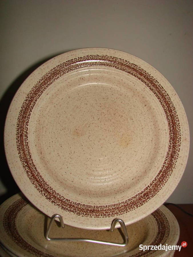 Churchill England Komespun Cottage talerz Pruszcz Gdański