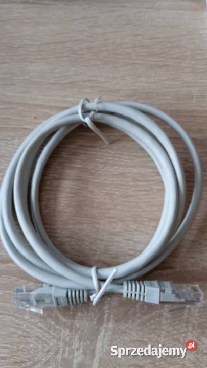 Kabel do internetu UTP 15 szary nowy nieużywany sprzedam