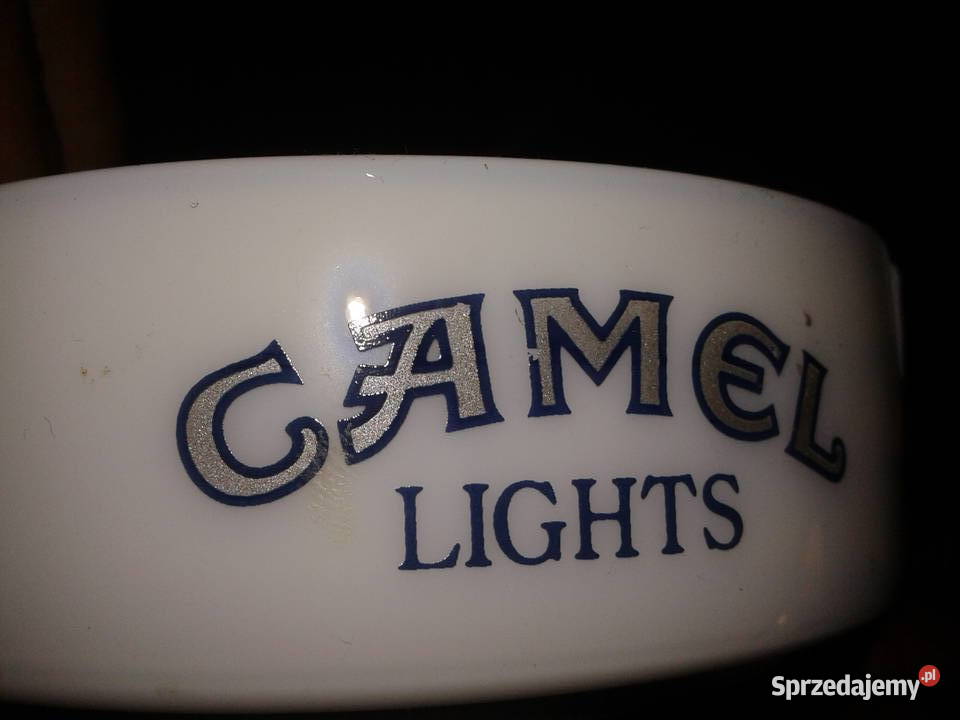 nieuzywana popielniczka szklanna CAMEL Bielsko-Biała