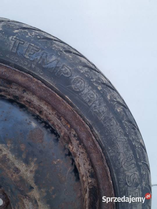 KOŁO ZAPASOWE DOJAZDOWE 12570 Toyota Avenis T25 Samochodowe Rudka