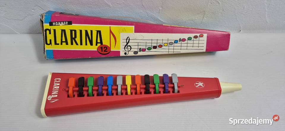 Kultowy Instrument VINTAGE Hohner Clarina 12 Biłgoraj sprzedam