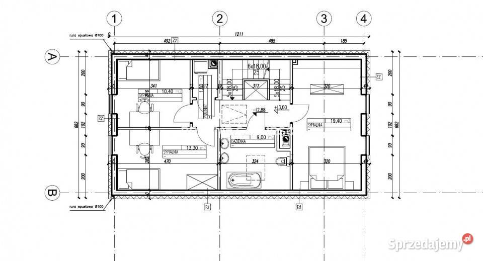 Dom wolnostojący do sprzedania 140m2 Liszki 288m2 Nieruchomości