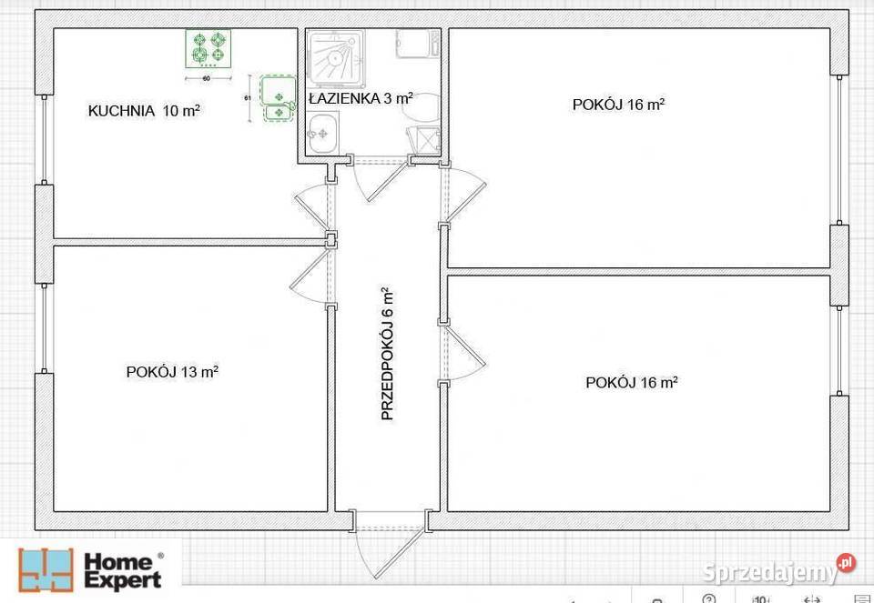 3pok 64met Damrota ROZKŁAD PIWNICA PARKING parter dolnośląskie Wrocław