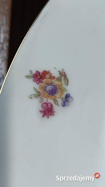 Talerzeobiadowy Syg Ćmielów Made in Poland Biała Porcelana i szkło Gdańsk