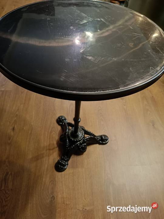 Stolik żeliwny z nowym blatem kujawsko-pomorskie Lipno sprzedam