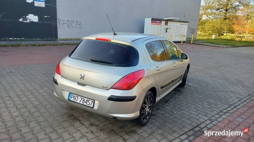 Peugeot 308 16 benzynaGAZ 197000km 308 Sulechów