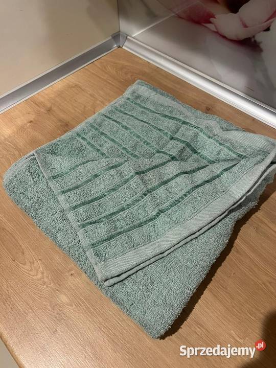 Duży Zielony ręcznik nowy pomorskie