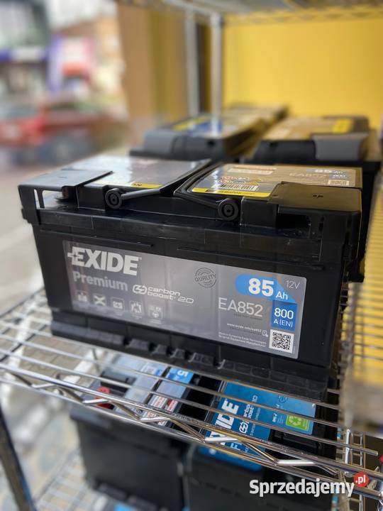 Akumulator Exide Premium 85Ah 800A EA852 PRAWY Warszawa