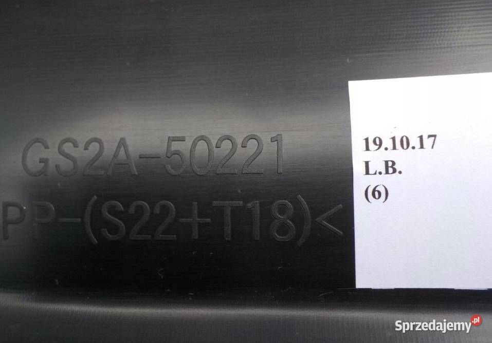 ZDERZAK TYŁ TYLNY GS2A50221 MAZDA 6 KOMBI 0811
