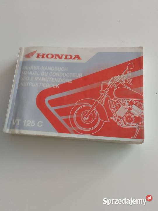 Instrukcja obsługi Hondy Shadow 125 Ostrowiec Świętokrzyski