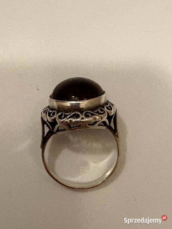 Warmet PRL vintage pierścionek dolnośląskie Polkowice