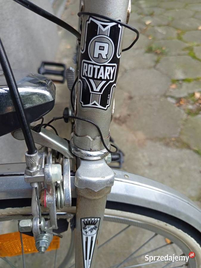 Niemiecka lekka 2 rurka ROTARY Vintage 6 biegów mazowieckie Warszawa