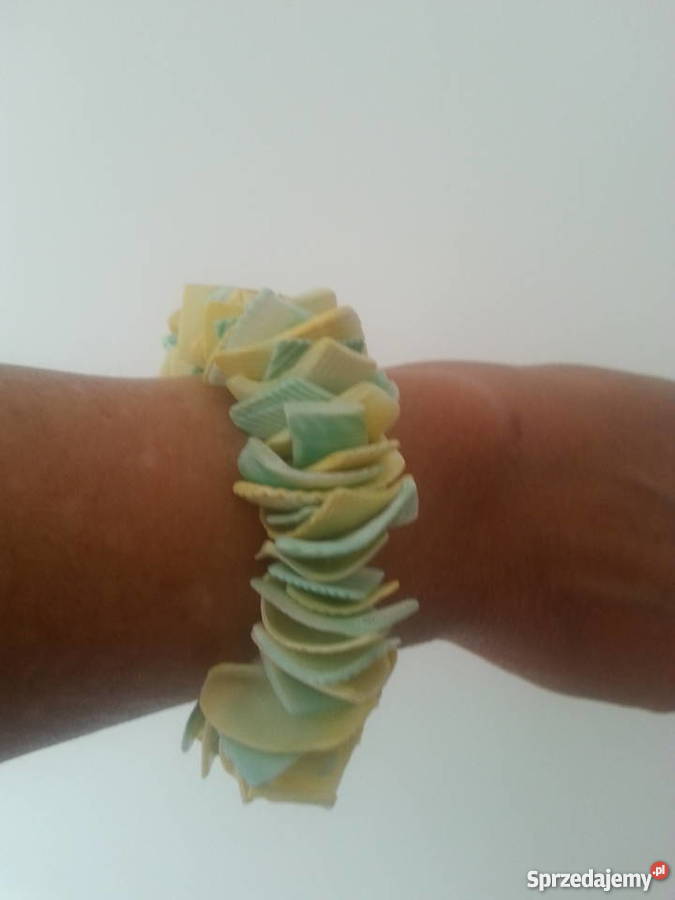 Bransoletka z muszelek na szczupłą rękę Zegarki i Biżuteria Warszawa