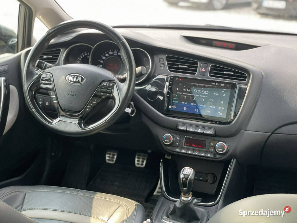 Kia Ceed 16 16V GDI XL 135 2012r bogata wersja wielofunkcyjna kierownica Wrocław