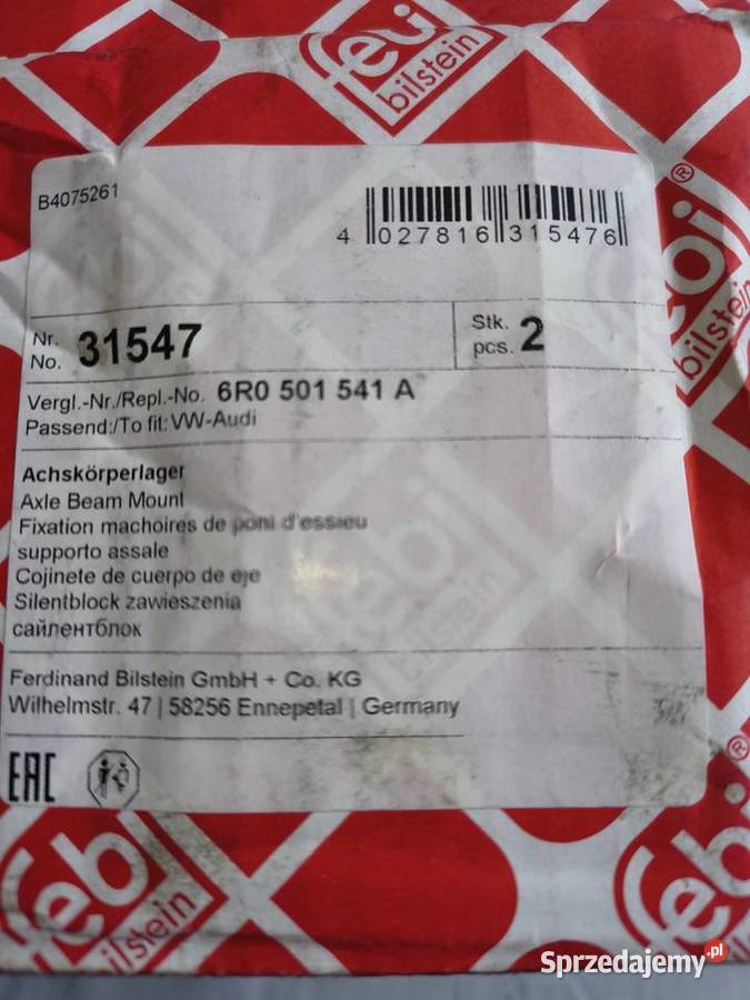 Silentblock zawieszenia VW golf 4 nowe Piła