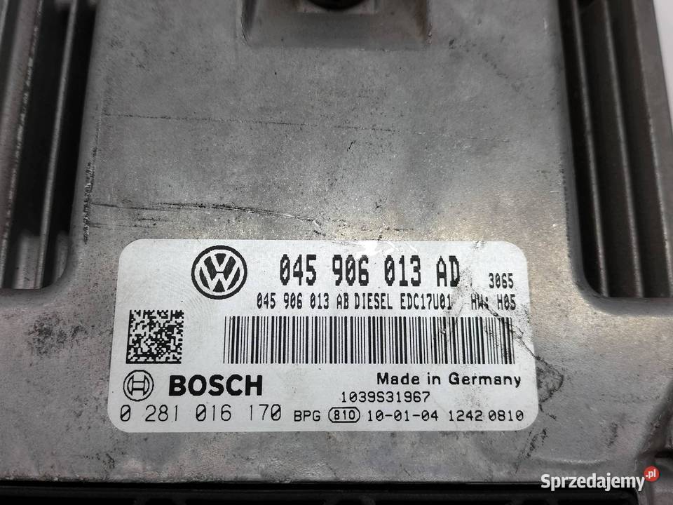 STEROWNIK SILNIKA 045906013AD 0281016170 14 TDI sprzedam